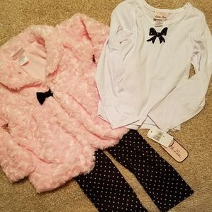 NWT Little Lass size 6 outfit with 3 pieces